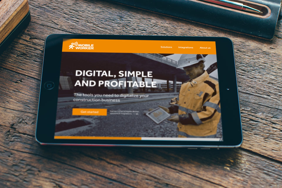 Cafe Studios Design - Portfolio - Mworker iPad