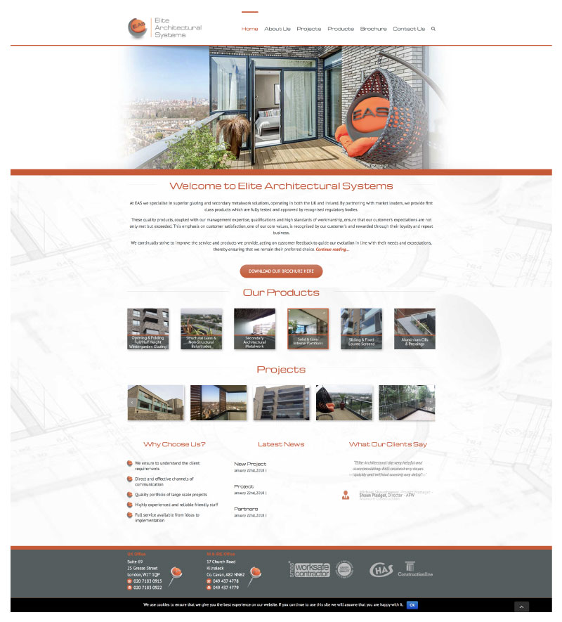 Cafe Studios Design - Homepage Preview _ EAS