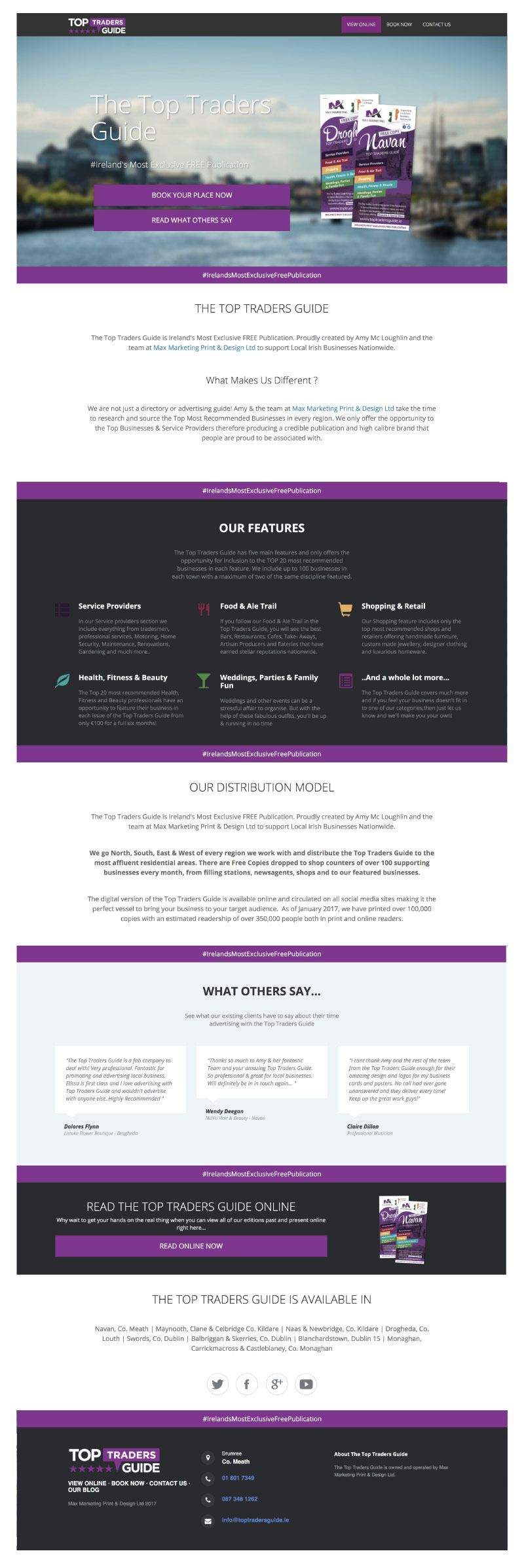 Cafe Studios Design - Homepage Preview _ TTG