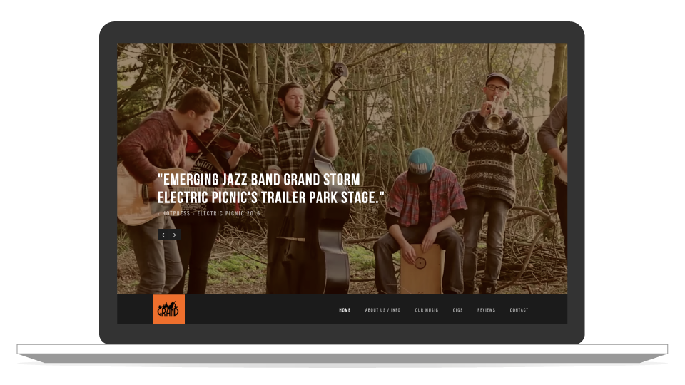 Cafe Studios Design - Portfolio-2 Grand Band Drogheda