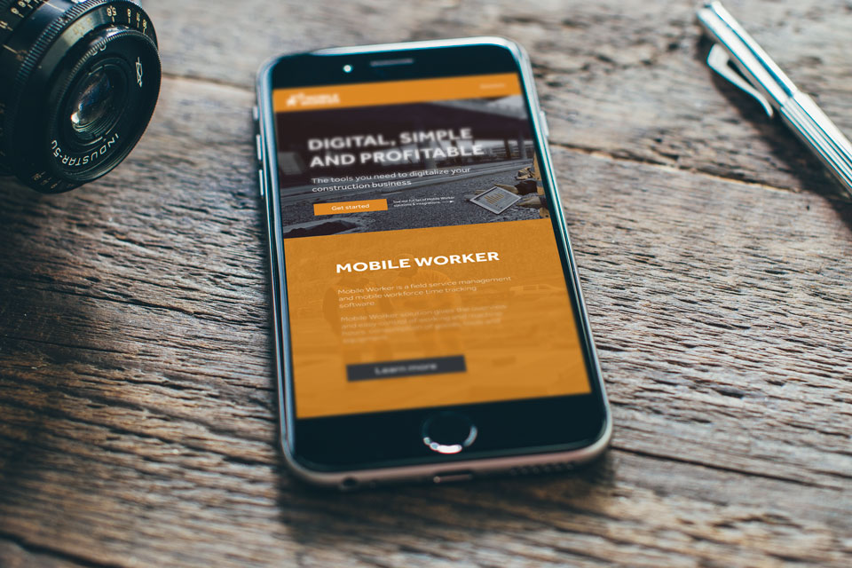 Cafe Studios Design - Portfolio - Mworker iPhone